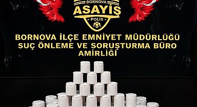 İzmir'de 2 bin 775 sentetik ecza ele geçirildi