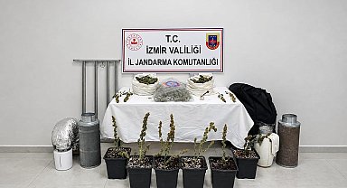 İzmir'de 5 kilo skunk ele geçirildi