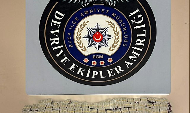 İzmir'de 62 bin 384 sentetik hap ele geçirildi