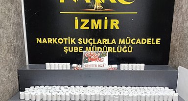 İzmir'de toprağa gömülü 17 bin 528 sentetik ecza ele geçirildi 2 gözaltı
