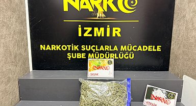 İzmir'de uyuşturucu operasyonu: 2 gözaltı