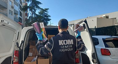 İzmir'in 5 ilçesinde kaçakçılık operasyonu: 1 gözaltı