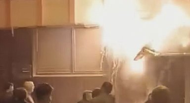 Kağıthane'de iş yerinde çıkan yangın söndürüldü