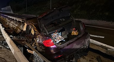 Kağıthane'de otomobil ile taksi çarpıştı: 1 ölü, 2 yaralı