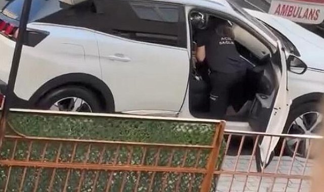 Kağıthane'de taksi şoförünün öldüğü silahlı saldırı sonrası yaşananlar kamerada