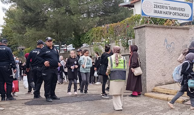 Kahramanmaraş'ta 20 öğrenci hastaneye kaldırıldı