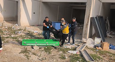 Kahramanmaraş'ta inşaatta erkek cesedi bulundu