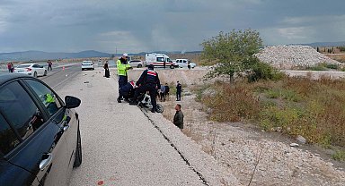 Kamyonun çarptığı elektrikli bisikletin sürücüsü öldü