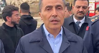 Kapadokya'da peribacasından kopan kayalar düştü; 2 ölü, 1 yaralı