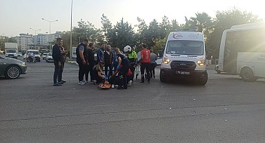 Kilis'te motosikletler çarpıştı;1 ağır yaralı