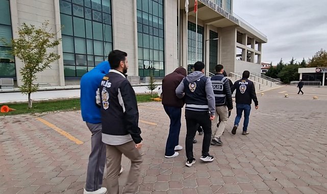 Kırıkkale merkezli 'yasa dışı bahis' operasyonunda 17 şüpheli adliyede