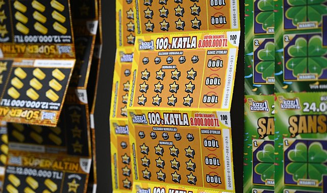 Kırıkkale'de 'Kazı Kazan' kartından 8 milyon TL'lik ikramiye çıktı