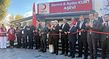 Kızılay'ın Sivas'taki aşevi hizmete açıldı