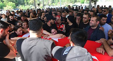 KKTC açıklarındaki gemi kazasında ölen Mehmet Nuri, toprağa verildi