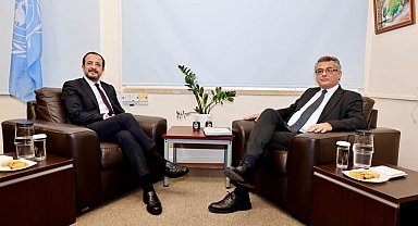 KKTC Cumhurbaşkanı Erhürman ile GKRY lideri Hristodulidis bir araya geldi