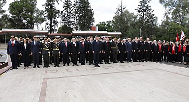 KKTC'de 29 Ekim Cumhuriyet Bayramı törenlerle kutlandı