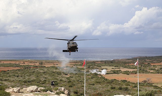 KKTC'de Şehit Yüzbaşı Cengiz Topel Akdeniz Fırtınası-2026 Tatbikatı icra edildi
