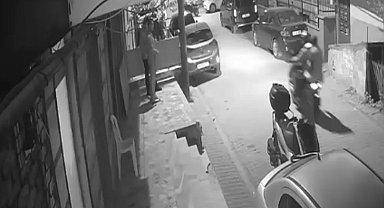 Küçükçekmece'de cinayet anı kamerada; 2 şüpheli yakalandı