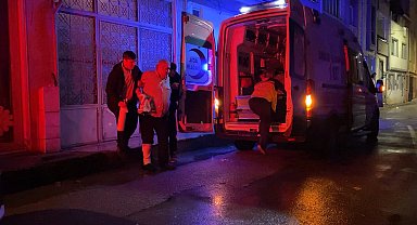 Kullandığı oksijen tüpü alev alan hasta yaralandı