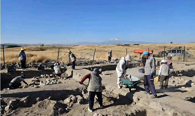 Kültepe-Kaniş Ören Yeri'nde Helenistik Dönem'e ait yapı ortaya çıkarıldı