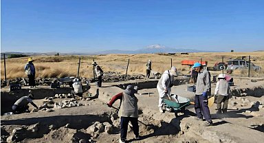 Kültepe-Kaniş Ören Yeri'nde Helenistik Dönem'e ait yapı ortaya çıkarıldı