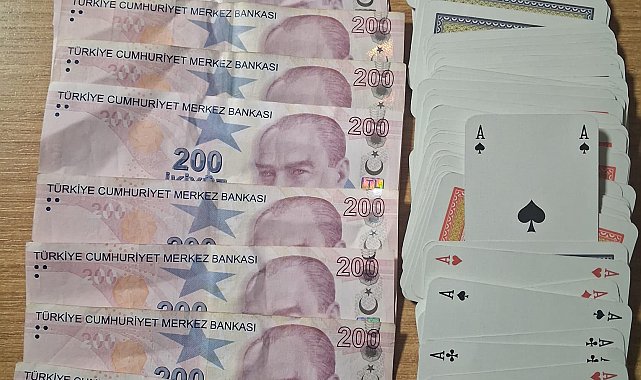 Kumar oynayan 6 kişiye toplam 69 bin lira ceza