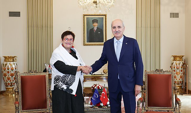 Kurtulmuş, Avrupa Konseyi Parlamenterler Meclisi Başkanı Bayr ile görüştü