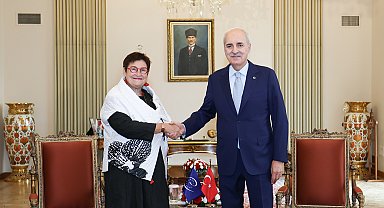 Kurtulmuş, Avrupa Konseyi Parlamenterler Meclisi Başkanı Bayr ile görüştü