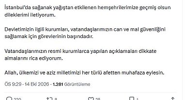 Kurtulmuş: Devletimizin ilgili kurumları görevlerinin başındadır