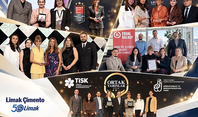Limak Çimento, insan ve kültür uygulamalarıyla uluslararası ödüller kazandı