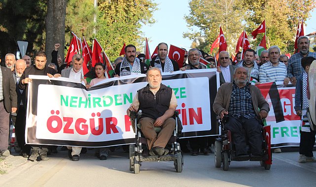 Malatya'da 'Büyük Filistin Yürüyüşü' düzenlendi