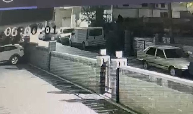 Maltepe'de 7 katlı binadaki çökme anı kamerada