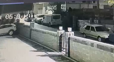 Maltepe'de 7 katlı binadaki çökme anı kamerada