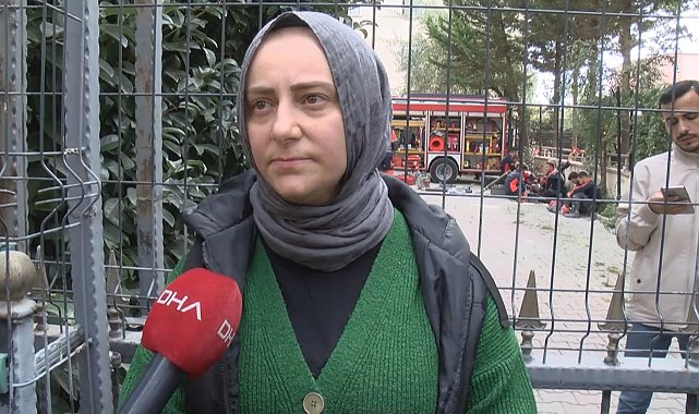 Maltepe'de bina çökmeden önce duvardaki çatakları görüntüleyen işletmeci: Kolon kesme durumu yok