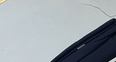 Maltepe'de bina çökmeden önce kaydedilen görüntüler ortaya çıktı: Çatlaklar gün geçtikçe büyüyor