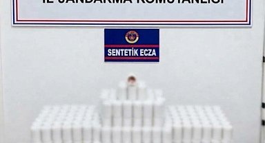 Manisa'da 42 bin 534 sentetik ecza ele geçirildi: 1 tutuklama