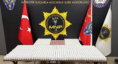 Manisa'da 57 bin sentetik ecza ele geçirildi; 2 tutuklama