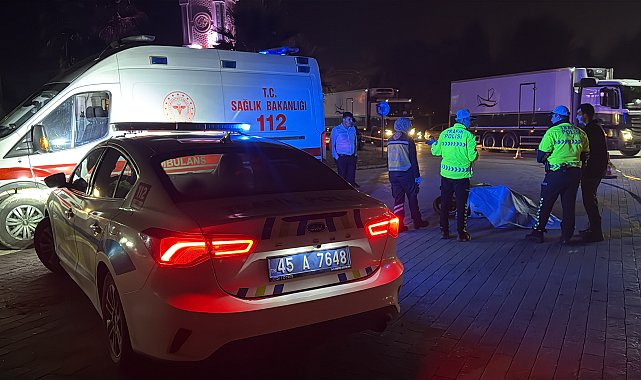 Manisa'da TIR'la çarpışan motosikletin sürücüsü öldü