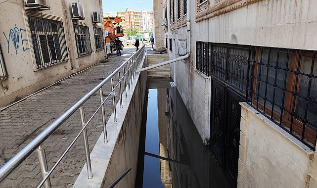 Mardin'de sağanak hayatı olumsuz etkiledi
