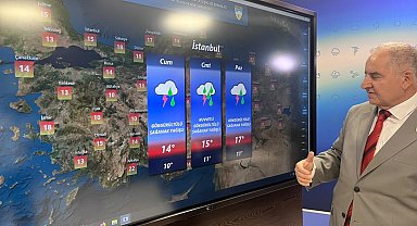 Meteoroloji'den hafta sonu için kuvvetli yağış ve fırtına uyarısı