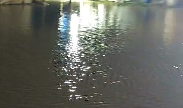 Mevsimlik tarım işçilerinin kaldığı çadır alanını su bastı