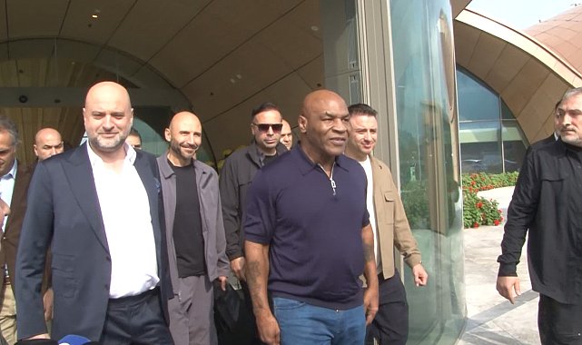 Mike Tyson İstanbul'a geldi