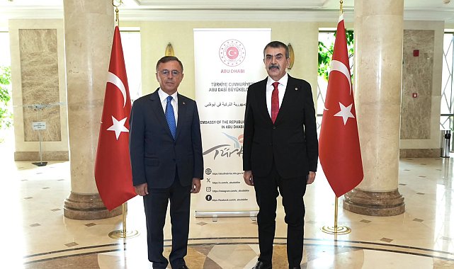 Milli Eğitim Bakanı Tekin, Birleşik Arap Emirlikleri'nde