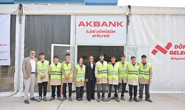 Milli Eğitim Bakanlığı ve Akbank ileri dönüşümü mesleki eğitime taşıyor