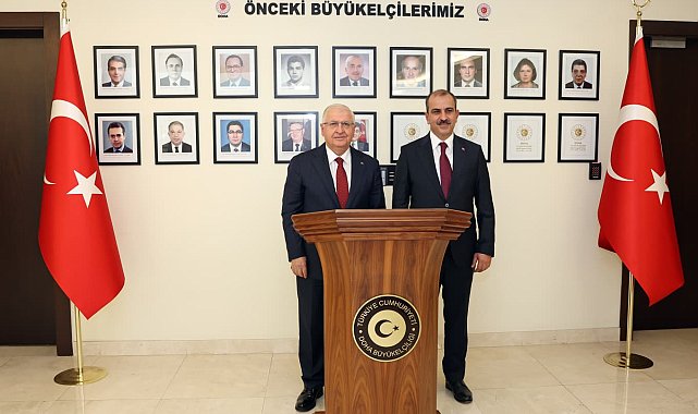 Milli Savunma Bakanı Güler, Doha Büyükelçiliği'ni ziyaret etti