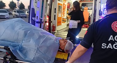 Motosikletiyle kaza yapan 14 yaşındaki çocuk ağır yaralandı