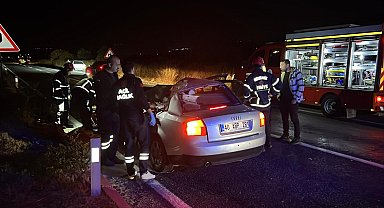 Nevşehir'de TIR'a arkadan çarpan otomobilde 2 ölü