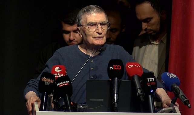 Nobel ödüllü Aziz Sancar, Diyarbakır'da öğrencilerle buluştu