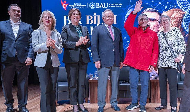 Nobel ödüllü Prof. Dr. Aziz Sancar'a, BAU'lu öğrencilerden yoğun ilgi