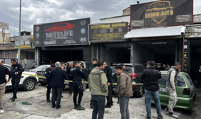 Oto tamirhanesinde silahlı kavga: 3 yaralı